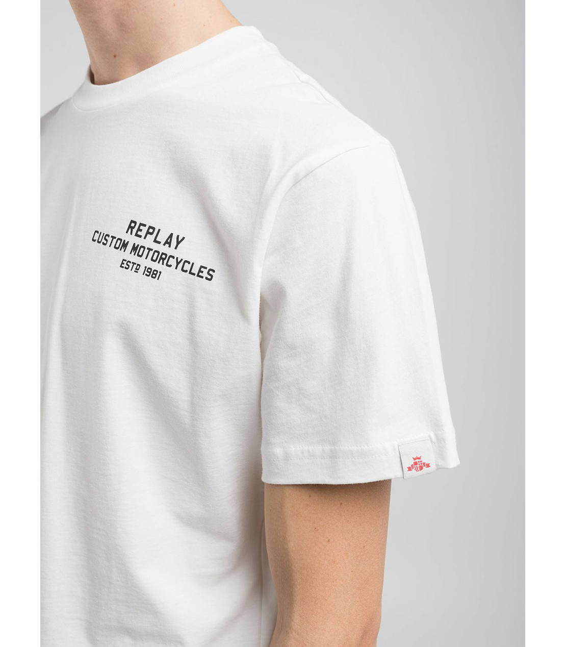 Tシャツ/S/コットン/GRY/プリント Anytime Songs tシャツ 16/TC 天竺リンガープリントTシャツ(LUCK